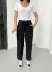 Pocketed Gabardine Pants – Brand: My Fashion – Women & Kids, Baby Clothes Wholesale – TheBS Women