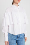 Frilled Cotton Fabric Wide Cut Shirt 29136 – Brand: First Angels – Women & Kids, Baby Clothes Wholesale – TheBS Women