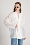 White Kimono With Shawl Collar And Tie Closure - Brand: First Angels - Women & Kids, Baby Clothes Wholesale - TheBS Women