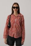 Casual Striped Buttoned Shirt – Brand: Reyon – Women & Kids, Baby Clothes Wholesale – TheBS Women