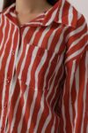 Casual Striped Buttoned Shirt – Brand: Reyon – Women & Kids, Baby Clothes Wholesale – TheBS Women