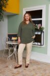 Green Plus Size Elegant Blouse – Brand: RMG – Women & Kids, Baby Clothes Wholesale – TheBS Women