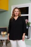 Modest Plus Size Elegant Blouse - Brand: RMG - Women & Kids, Baby Clothes Wholesale - TheBS Women