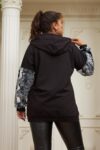 Black Oversized Hooded Neck Sweatshirt – Brand: RMG – Women & Kids, Baby Clothes Wholesale – TheBS Women