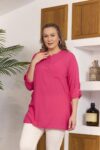 Modest Plus Size Casual Blouse – Brand: RMG – Women & Kids, Baby Clothes Wholesale – TheBS Women