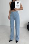 Mom Jeans With Wide Leg And Buttoned Closure – Brand: XLove – Women & Kids, Baby Clothes Wholesale – TheBS Women