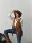 Western Casual Boho Vest – Brand: Topshow – Women & Kids, Baby Clothes Wholesale – TheBS Women