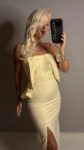 Beige Strapless Bodycon Midi Dress – Brand: My Jest Fashion – Women & Kids, Baby Clothes Wholesale – TheBS Women