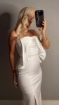 Strapless Sleeveless Bodycon Midi Dress – Brand: My Jest Fashion – Women & Kids, Baby Clothes Wholesale – TheBS Women