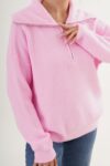 Oversized Fit Casual Sweater With Shawl Collar – Brand: Lustrin – Women & Kids, Baby Clothes Wholesale – TheBS Women