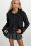 Cute Casual Preppy Elegant Vintage Retro Cardigan – Brand: Black Fashion – Women & Kids, Baby Clothes Wholesale – TheBS Women