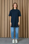 NavyTshirt Oversized Casual Streetwear – Brand: SOUL – Women & Kids, Baby Clothes Wholesale – TheBS Women