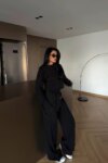 Casual Oversized Fit Suit With Jogger Pants - Brand: EYYO ATELIER - Women & Kids, Baby Clothes Wholesale - TheBS Women