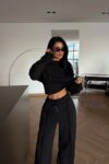 Casual Oversized Fit Suit With Jogger Pants – Brand: EYYO ATELIER – Women & Kids, Baby Clothes Wholesale – TheBS Women