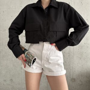 Shirt With Bellow Pocket - Brand: My Fashion - Women & Kids, Baby Clothes Wholesale - TheBS Women