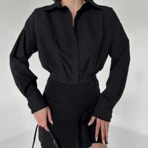 Dacron Crop Shirt - Brand: My Fashion - Women & Kids, Baby Clothes Wholesale - TheBS Women