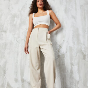 Natur Linen Trousers - Brand: First Angels - Women & Kids, Baby Clothes Wholesale - TheBS Women