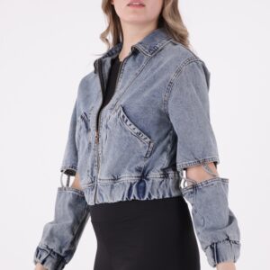 Denim Jacket - Blue - Brand: XLove - Women & Kids, Baby Clothes Wholesale - TheBS Women