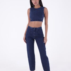 Jeans - Dark Blue - Brand: XLove - Women & Kids, Baby Clothes Wholesale - TheBS Women