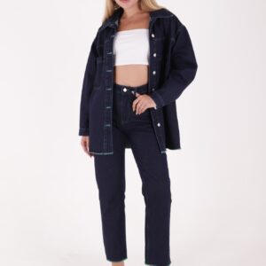 Jeans - Navy Blue - Brand: XLove - Women & Kids, Baby Clothes Wholesale - TheBS Women