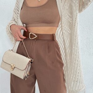 Long Cardigan With Openwork Skirt And Tassels - Brand: Maxi Modena - Women & Kids, Baby Clothes Wholesale - TheBS Women