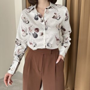 Akçe Pattern Shirt - Brand: My Fashion - Women & Kids, Baby Clothes Wholesale - TheBS Women