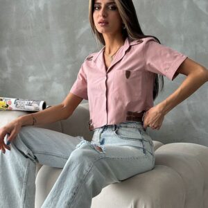 Powder Belt Detailed Shirt - Brand: Topshow - Women & Kids, Baby Clothes Wholesale - TheBS Women