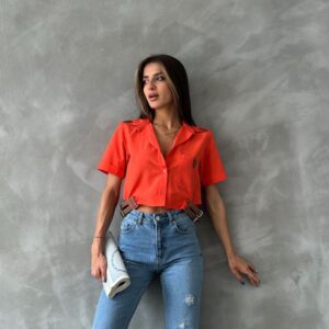 Belt Detailed Shirt - Brand: Topshow - Women & Kids, Baby Clothes Wholesale - TheBS Women