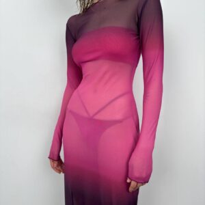 Printed Maxi Dress - Brand: Black Fashion - Women & Kids, Baby Clothes Wholesale - TheBS Women