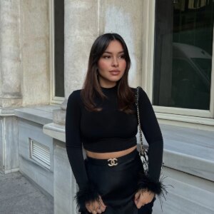 Sleeves Feather Detail Blouse - Brand: EYYO ATELIER - Women & Kids, Baby Clothes Wholesale - TheBS Women