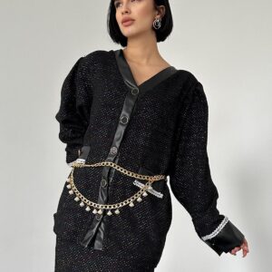 Glitter Twill Suit - Brand: Elisa - Women & Kids, Baby Clothes Wholesale - TheBS Women