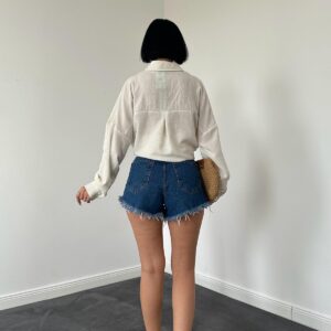 Sequined Embroidered Shirt - Brand: Elisa - Women & Kids, Baby Clothes Wholesale - TheBS Women