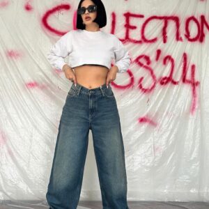 Wide Leg Jeans - Brand: Elisa - Women & Kids, Baby Clothes Wholesale - TheBS Women