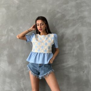 Lace Detailed Blouse - Brand: Topshow - Women & Kids, Baby Clothes Wholesale - TheBS Women