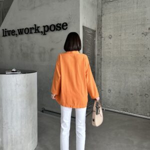 Oversize Linen Shirt - Brand: My Fashion - Women & Kids, Baby Clothes Wholesale - TheBS Women