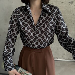 Labyrinth Pattern Shirt - Brand: My Fashion - Women & Kids, Baby Clothes Wholesale - TheBS Women