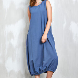 Linen Six Rubber Detailed Dress 27310 - Brand: First Angels - Women & Kids, Baby Clothes Wholesale - TheBS Women