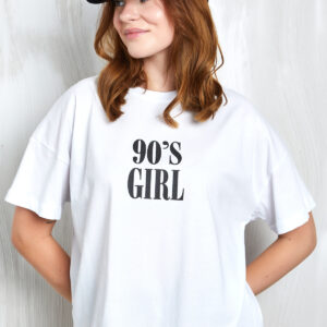 Printed Oversize T-shirt 27336 - Brand: First Angels - Women & Kids, Baby Clothes Wholesale - TheBS Women