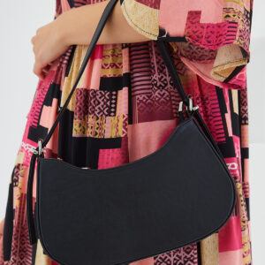 Women's Black Plain Baguette Bag 010167 - Brand: Bigdart - Women & Kids, Baby Clothes Wholesale - TheBS Women