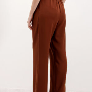 Brown High Waist Fabric Trousers 6612 - Brand: Bigdart - Women & Kids, Baby Clothes Wholesale - TheBS Women