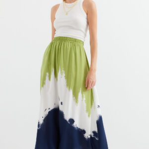 Patterned Long Viscose Skirt - Brand: Bigdart - Women & Kids, Baby Clothes Wholesale - TheBS Women