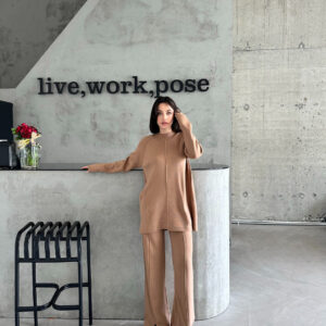 Slit And Ribbed Suit - Brand: My Fashion - Women & Kids, Baby Clothes Wholesale - TheBS Women