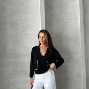 Shepherd Stitched Knit Blouse - Brand: Topshow - Women & Kids, Baby Clothes Wholesale - TheBS Women