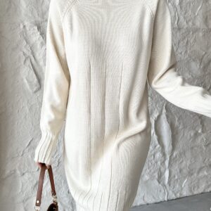 Mixed Ribbed Dress - Brand: My Fashion - Women & Kids, Baby Clothes Wholesale - TheBS Women