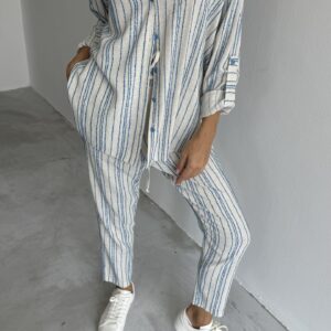 Basic Shirt Trousers Set Of Two - Brand: Cream Rouge - Women & Kids, Baby Clothes Wholesale - TheBS Women