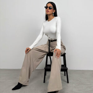 Asymmetric Button Detail Blouse - Brand: Black Fashion - Women & Kids, Baby Clothes Wholesale - TheBS Women