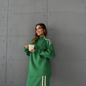 Tick-Tock Skirted Suit - Brand: My Fashion - Women & Kids, Baby Clothes Wholesale - TheBS Women