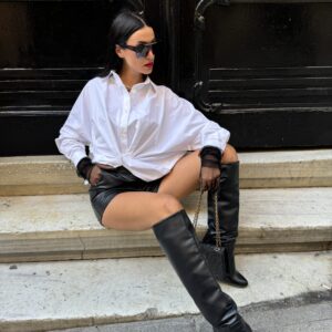 Cotton Fabric Design Shirt - Brand: First Angels - Women & Kids, Baby Clothes Wholesale - TheBS Women