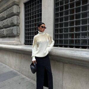 Fringed Knit Sweater - Brand: Sobe Istanbul - Women & Kids, Baby Clothes Wholesale - TheBS Women