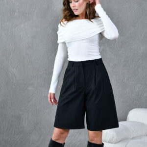 Polyviscose Bermuda Shorts - Brand: First Angels - Women & Kids, Baby Clothes Wholesale - TheBS Women